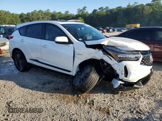 2024 Acura RDX w/A-Spec Advance Package with VIN 5J8TC2H85RL000860, listed as a Copart auction lot 57581184 with 4,082 mi miles and Clean Title. Bid and sale history available at carsss.com. Image 4.