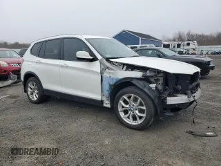 2011 BMW X3 28i with VIN 5UXWX5C59BL712808, listed as a Copart auction lot 51186475 with 129,586 mi miles and Clean Title. Bid and sale history available at carsss.com. Image 4.