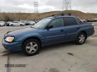 2005 Subaru Baja Special Sports с VIN 4S4BT62C357101344, выставлен на аукционе Copart как лот 53069875 с пробегом 186 462 миль миль и Списание • Salvage title. История ставок и продаж доступна на DreamBid. Изображение 1.