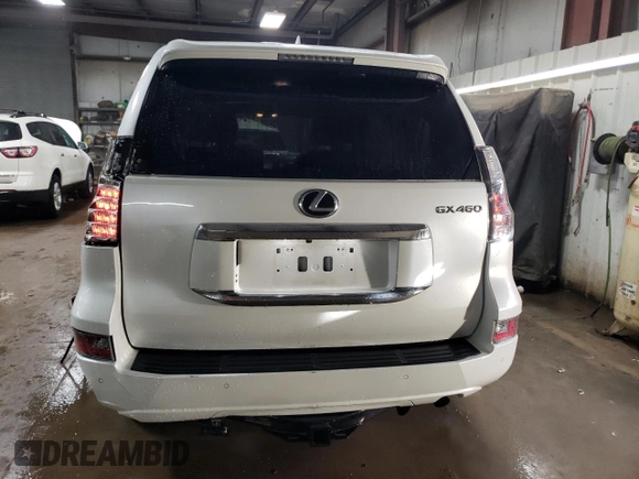 2021 Lexus GX 460 Premium with VIN JTJAM7BX4M5291636, listed as a Copart auction lot 49534065 with 46,978 mi miles and Salvage Title. Bid and sale history available at DreamBid. Image 6.