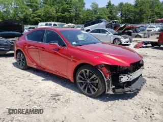 2023 Lexus IS with VIN JTHGZ1E2XP5029098, listed as a Copart auction lot 60492824 with 8,314 mi miles and Salvage Title. Bid and sale history available at carsss.com. Image 4.