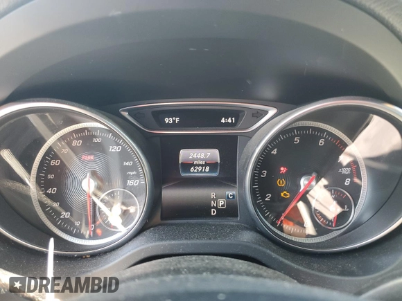 2019 Mercedes-Benz CLA 250 with VIN WDDSJ4EB4KN750178, listed as a Copart auction lot 57566195 with 62,918 mi miles and Salvage title. Bid and sale history available at DreamBid. Image 9.