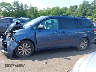 2013 Toyota Sienna LE with VIN 5TDJK3DC6DS070951, listed as a IAAI auction lot 42468510 with 235,537 mi miles and . Bid and sale history available at DreamBid. Image 14.