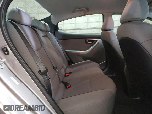 2012 Hyundai Elantra Limited with VIN KMHDH4AE8CU185970, listed as a Copart auction lot 65703595 with 153,374 mi miles and Clean title. Bid and sale history available at DreamBid. Image 10.