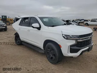 2021 Chevrolet Tahoe Commercial with VIN 1GNSCLED8MR467155, listed as a Copart auction lot 88131925 with 81,000 mi miles and Salvage Title. Bid and sale history available at carsss.com. Image 4.