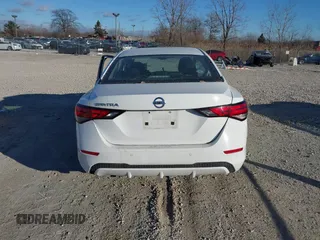 2022 Nissan Sentra S with VIN 3N1AB8BV7NY220533, listed as a IAAI auction lot 41040679 with 83,755 mi miles. Bid and sale history available at carsss.com. Image 17.