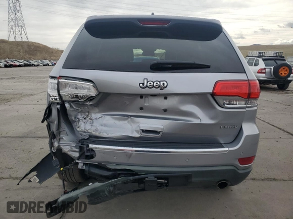 2017 Jeep Grand Cherokee Limited with VIN 1C4RJFBG8HC603435, listed as a Copart auction lot 50370315 with 58,676 mi miles and Salvage Title. Bid and sale history available at carsss.com. Image 6.