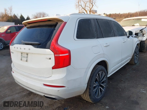 2020 Volvo XC90 Momentum z VIN YV4A221K6L1560952, wystawiony jako IAAI lot #41340408 z przebiegiem 105 731 mil mil oraz . Historia ofert i sprzedaży dostępna na DreamBid. Obrazek 4.