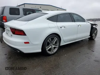 2017 Audi A7 Premium Plus with VIN WAUW2AFC1HN086300, listed as a Copart auction lot 39493014 with 116,023 mi miles and Non Repairable. Bid and sale history available at carsss.com. Image 3.