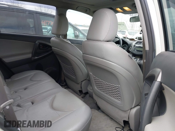 2010 Toyota RAV4 Ltd with VIN JTMDF4DV0A5022663, listed as a IAAI auction lot 41803613 with 225,368 mi miles. Bid and sale history available at carsss.com. Image 8.