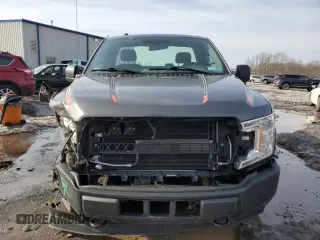 2018 Ford F-150 XL with VIN 1FTMF1EB3JKD90646, listed as a Copart auction lot 48501195 with 44,035 mi miles and Salvage title. Bid and sale history available at DreamBid. Image 5.