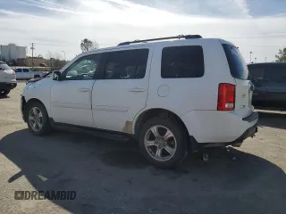 2012 Honda Pilot EX-L with VIN 5FNYF4H67CB029972, listed as a Copart auction lot 45150375 with 212,534 mi miles and Salvage Title. Bid and sale history available at DreamBid. Image 2.