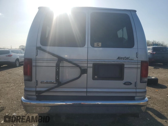 2006 Ford Econoline Cargo with VIN 1FDNE24L16DB42233, listed as a Copart auction lot 50305985 with 111,193 mi miles and Salvage Title. Bid and sale history available at carsss.com. Image 6.