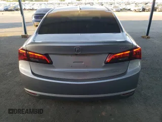 2015 Acura TLX Technology with VIN 19UUB3F59FA009123, listed as a Copart auction lot 58954645 with 61,609 mi miles and Salvage title. Bid and sale history available at DreamBid. Image 6.