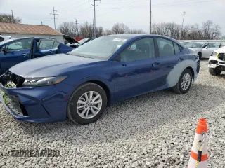 2025 Toyota Camry LE with VIN 4T1DAACK4SU023838, listed as a Copart auction lot 49307065 with 6,988 mi miles and Salvage Title. Bid and sale history available at carsss.com. Image 1.