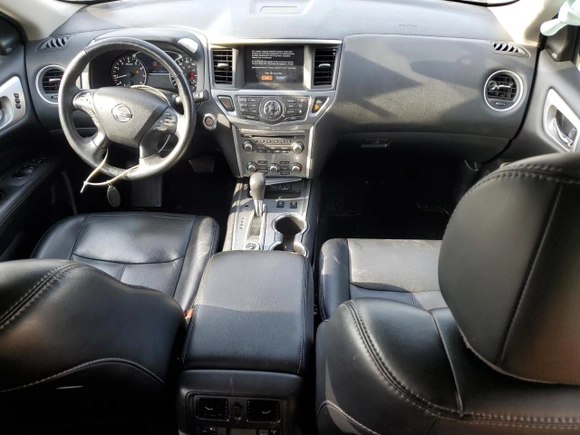 2019 Nissan Pathfinder SL with VIN 5N1DR2MM3KC611962, listed as a Copart auction lot 52697465 with 53,768 mi miles and Salvage Title. Bid and sale history available at carsss.com. Image 8.