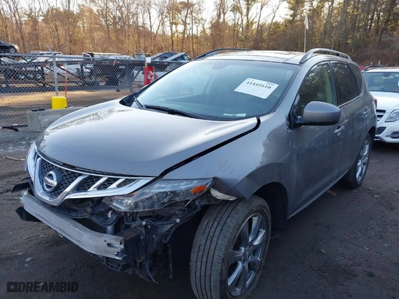 2012 Nissan Murano S with VIN JN8AZ1MW3CW211214, listed as a IAAI auction lot 41441610 with 132,244 mi miles. Bid and sale history available at carsss.com. Image 2.