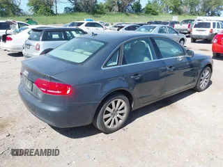 2010 Audi A4 2.0T Premium Plus with VIN WAUFFAFL6AN012493, listed as a IAAI auction lot 39621388 with 188,776 mi miles. Bid and sale history available at carsss.com. Image 4.