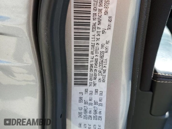 2016 Jeep Cherokee Latitude with VIN 1C4PJLCS3GW108226, listed as a Copart auction lot 57223195 with 118,692 mi miles and Salvage title. Bid and sale history available at DreamBid. Image 13.