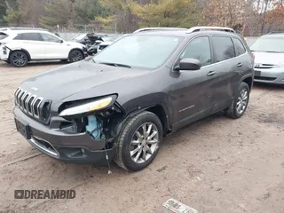 2018 Jeep Cherokee Limited with VIN 1C4PJMDXXJD502325, listed as a IAAI auction lot 41678953 with 52,951 mi miles. Bid and sale history available at carsss.com. Image 17.