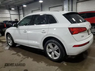 2019 Audi Q5 Premium Plus with VIN WA1BNAFY2K2035945, listed as a Copart auction lot 57507345 with 79,866 mi miles and Salvage title. Bid and sale history available at DreamBid. Image 2.