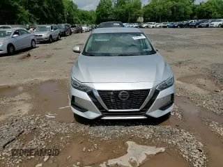 2021 Nissan Sentra SV with VIN 3N1AB8CV6MY208984, listed as a Copart auction lot 61301575 with 40,055 mi miles and Salvage title. Bid and sale history available at DreamBid. Image 14.