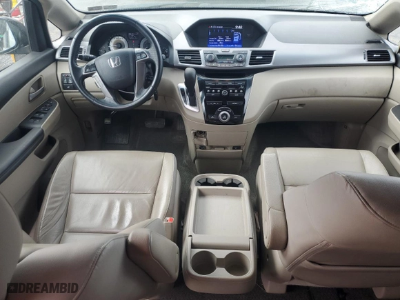 2013 Honda Odyssey EX-L with VIN 5FNRL5H60DB029882, listed as a Copart auction lot 50739655 with 96,493 mi miles and Salvage Title. Bid and sale history available at carsss.com. Image 8.