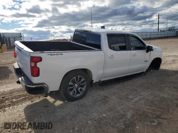 2023 Chevrolet Silverado 1500 LT with VIN 3GCPDDEK0PG252812, listed as a Copart auction lot 79440834 with 22,388 mi miles and Salvage Title. Bid and sale history available at carsss.com. Image 3.
