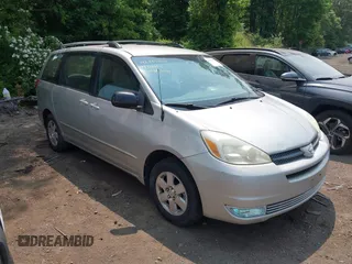 2004 Toyota Sienna CE z VIN 5TDZA23C34S019361, wystawiony jako IAAI lot #42432500 z przebiegiem 148 765 mil mil oraz . Historia ofert i sprzedaży dostępna na DreamBid. Obrazek 1.