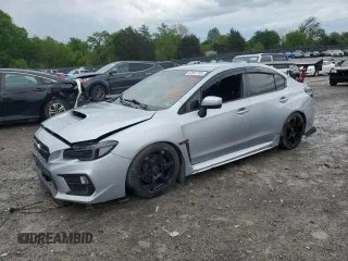 2019 Subaru WRX z VIN JF1VA1A64K9822445, wystawiony jako Copart lot #53897765 z przebiegiem 77 622 mil mil oraz Szkoda całkowita • Salvage title. Historia ofert i sprzedaży dostępna na DreamBid. Obrazek 1.