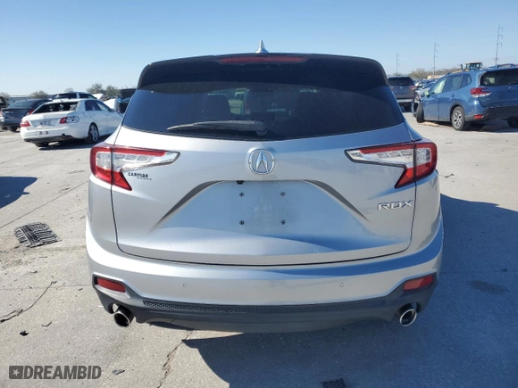 2021 Acura RDX w/Technology Package with VIN 5J8TC1H55ML004531, listed as a Copart auction lot 45998275 with 43,996 mi miles and Salvage Title. Bid and sale history available at carsss.com. Image 6.