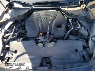 2022 Infiniti Q50 Luxe with VIN JN1EV7BR7NM341295, listed as a Copart auction lot 47003645 with 24,688 mi miles and Salvage title. Bid and sale history available at DreamBid. Image 11.