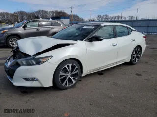 2018 Nissan Maxima S with VIN 1N4AA6AP8JC386656, listed as a Copart auction lot 47890245 with 87,075 mi miles and Non Repairable. Bid and sale history available at carsss.com. Image 1.