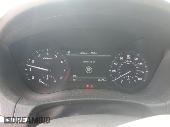 2019 Genesis G80 3.3T Sport with VIN KMHGN4JBXKU301437, listed as a Copart auction lot 51407845 with 55,678 mi miles and Salvage Title. Bid and sale history available at carsss.com. Image 9.