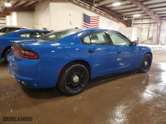 2020 Dodge Charger Police with VIN 2C3CDXKT4LH171551, listed as a Copart auction lot 47269125 with 92,654 mi miles and Clean Title. Bid and sale history available at carsss.com. Image 3.