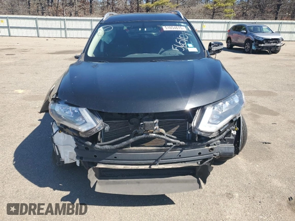 2018 Nissan Rogue SV with VIN KNMAT2MV4JP565101, listed as a Copart auction lot 51054615 with 75,809 mi miles and Non Repairable. Bid and sale history available at carsss.com. Image 5.