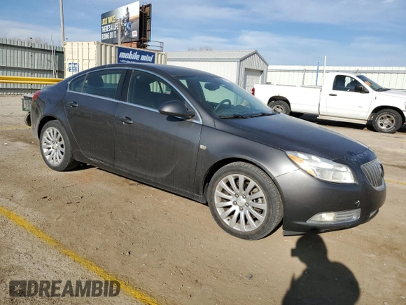 2011 Buick Regal CXL Turbo TO1 with VIN W04GV5EV4B1123468, listed as a Copart auction lot 86228334 with 166,574 mi miles and Clean Title. Bid and sale history available at carsss.com. Image 4.