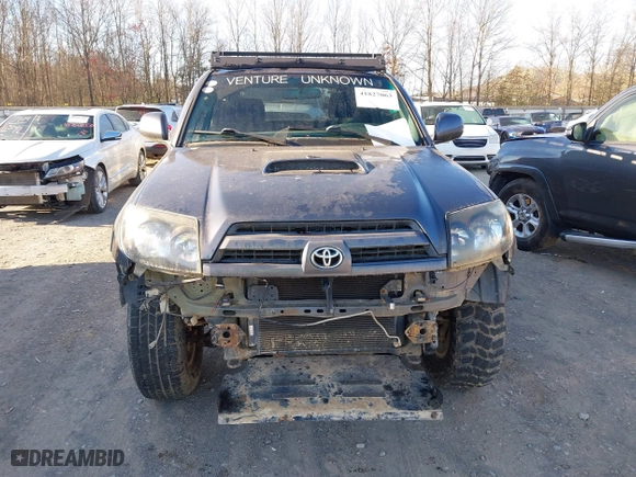 2005 Toyota 4Runner SR5 with VIN JTEBU14R358031145, listed as a IAAI auction lot 41827063 with 181,982 mi miles. Bid and sale history available at carsss.com. Image 6.