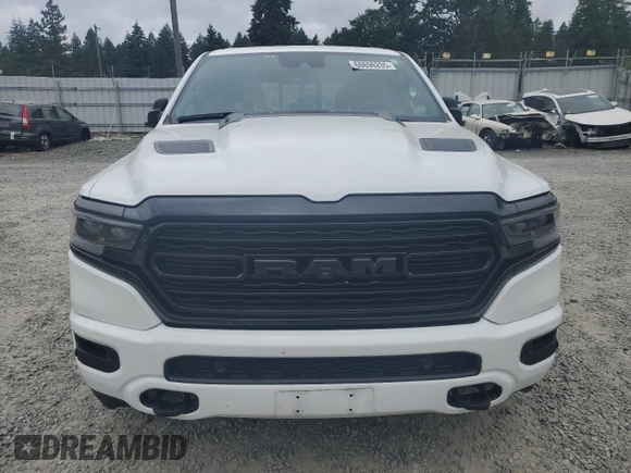 2024 Ram 1500 Limited with VIN 1C6SRFHT2RN122155, listed as a Copart auction lot 60696205 with 8,071 mi miles and Salvage title. Bid and sale history available at DreamBid. Image 5.