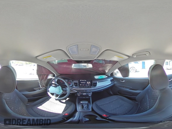 2023 Kia Rio LX with VIN 3KPA24AD3PE592664, listed as a Copart auction lot 50747625 with 8,014 mi miles and Salvage Title. Bid and sale history available at DreamBid. Image 14.