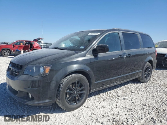 2019 Dodge Grand Caravan GT with VIN 2C4RDGEG2KR694788, listed as a Copart auction lot 48361445 with 112,872 mi miles and Salvage Title. Bid and sale history available at DreamBid. Image 1.
