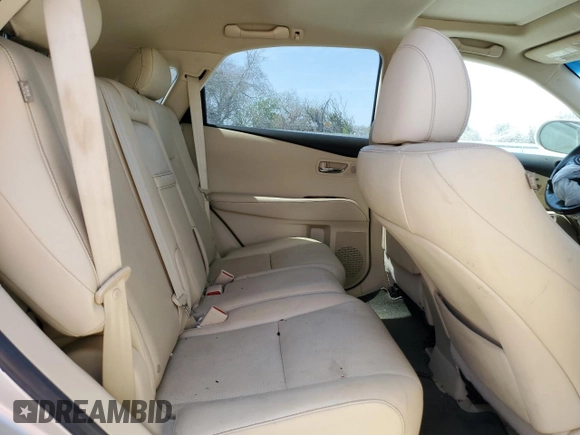 2015 Lexus RX 350 with VIN 2T2ZK1BA1FC174618, listed as a Copart auction lot 49396185 with 57,217 mi miles and Salvage Title. Bid and sale history available at carsss.com. Image 10.
