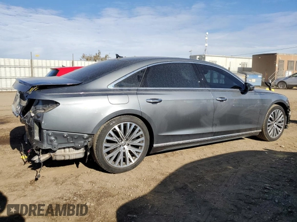 2020 Audi A8 с VIN WAU8EAF81LN002559, выставлен на аукционе Copart как лот 81567644 с пробегом 29 458 миль миль и Списание • Salvage title. История ставок и продаж доступна на DreamBid. Изображение 3.