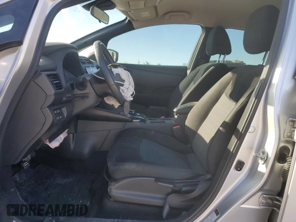 2021 Nissan LEAF SV Plus with VIN 1N4BZ1CV9MC553672, listed as a Copart auction lot 88032865 with 43,417 mi miles and Salvage title. Bid and sale history available at DreamBid. Image 7.