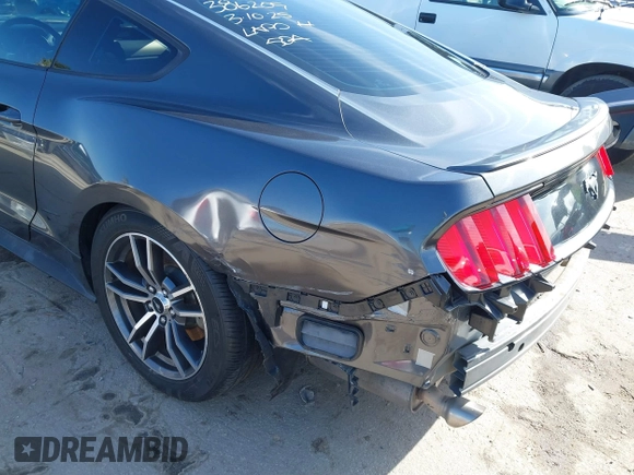 2017 Ford Mustang EcoBoost with VIN 1FA6P8TH4H5266440, listed as a IAAI auction lot 41801959 with 75,062 mi miles. Bid and sale history available at carsss.com. Image 18.