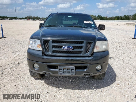 2006 Ford F-150 XLT with VIN 1FTPW14V46FB64348, listed as a Copart auction lot 61654675 with 274,017 mi miles and Salvage title. Bid and sale history available at DreamBid. Image 5.