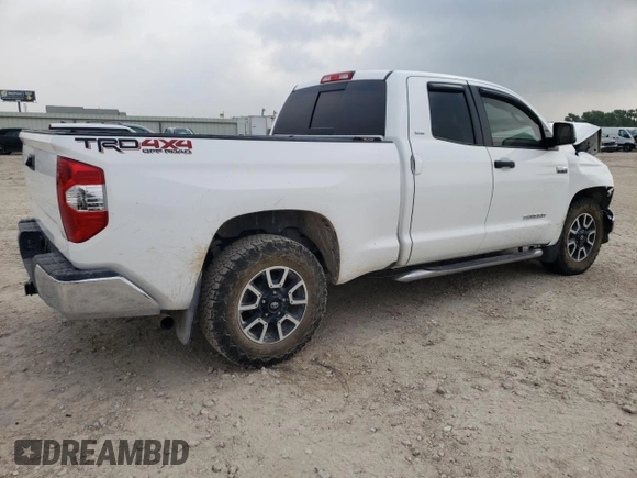 2016 Toyota Tundra 4WD Truck SR with VIN 5TFUW5F19GX561943, listed as a Copart auction lot 55828443 with 124,236 mi miles. Bid and sale history available at carsss.com. Image 3.