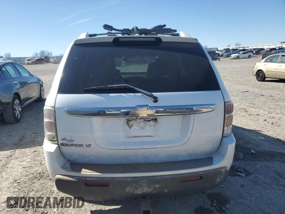 2005 Chevrolet Equinox LT with VIN 2CNDL63F556126778, listed as a Copart auction lot 46102105 with 0 mi miles and Salvage Title. Bid and sale history available at carsss.com. Image 6.