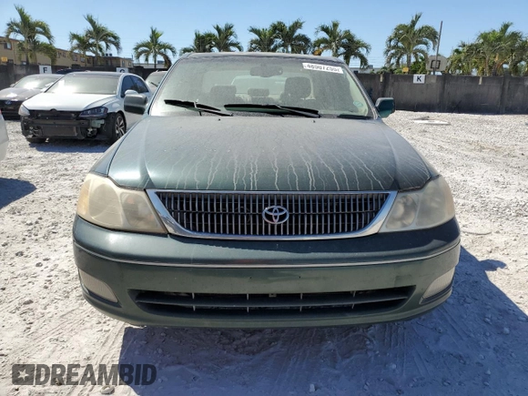2001 Toyota Avalon XL with VIN 4T1BF28B21U116895, listed as a Copart auction lot 48507255 with 211,361 mi miles and Salvage Title. Bid and sale history available at DreamBid. Image 5.