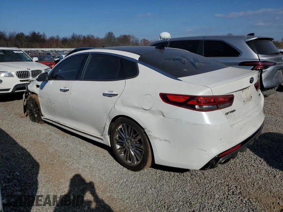 2016 Kia Optima SXL Turbo with VIN 5XXGV4L27GG065442, listed as a Copart auction lot 77587194 with 119,234 mi miles and Salvage Title. Bid and sale history available at carsss.com. Image 2.